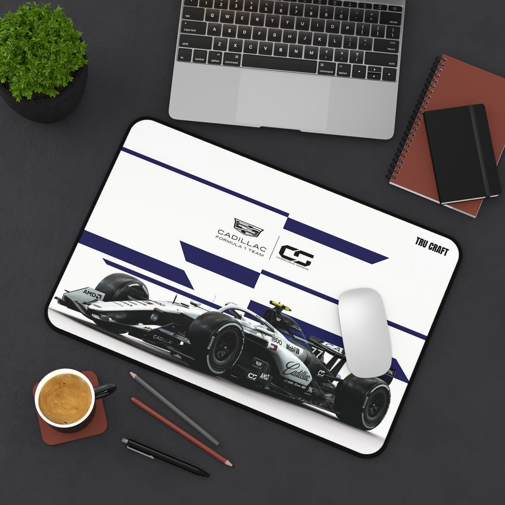 Racing IndyCar Desk Mat — Cadillac Formula & Team Design