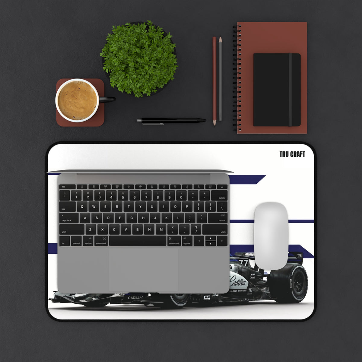 Racing IndyCar Desk Mat — Cadillac Formula & Team Design