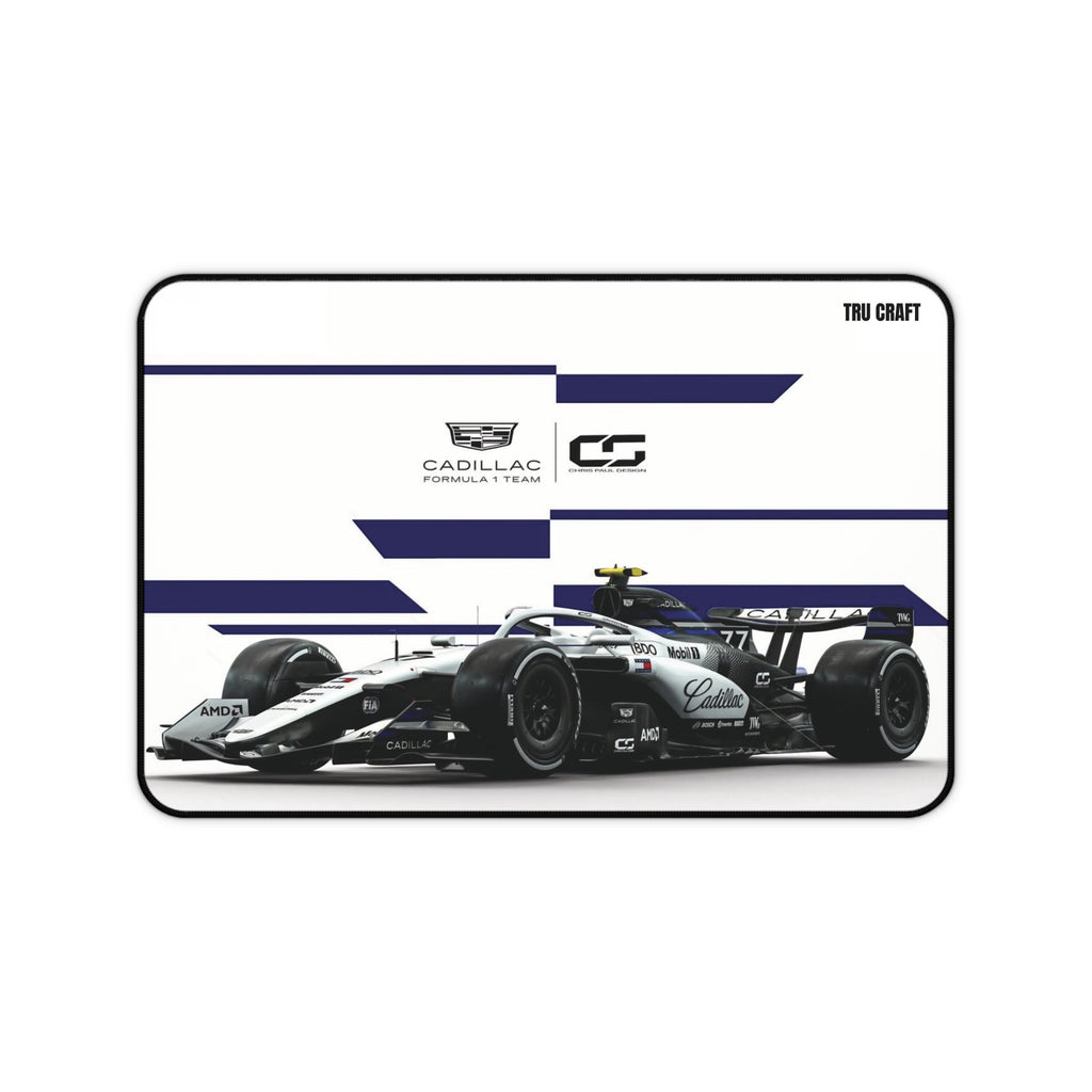 Racing IndyCar Desk Mat — Cadillac Formula & Team Design