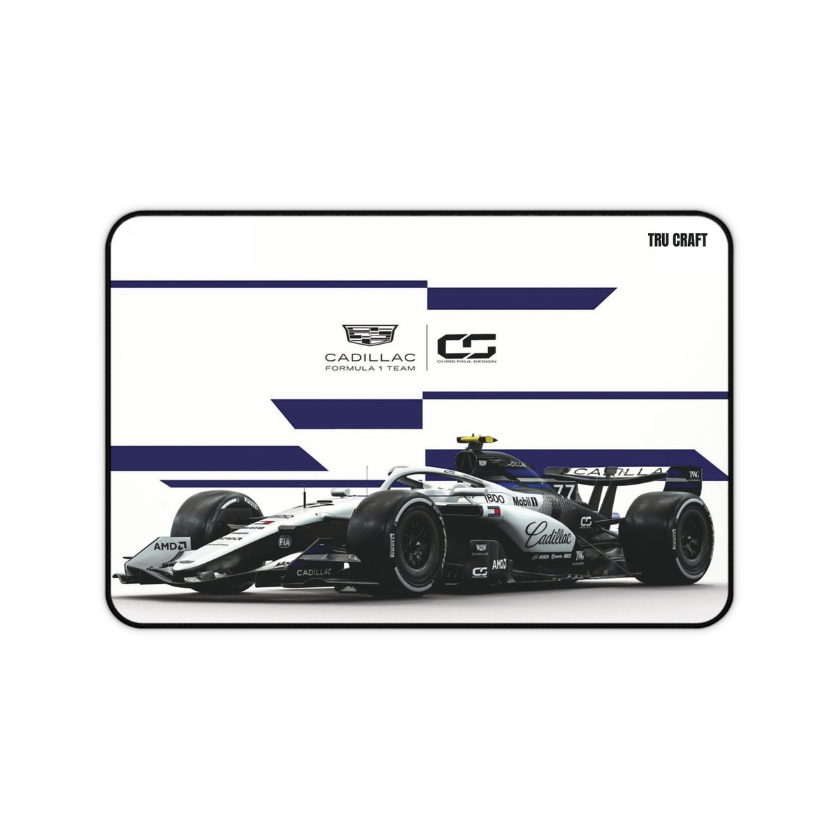 Racing IndyCar Desk Mat — Cadillac Formula & Team Design